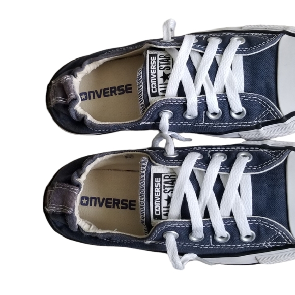 Converse Chuck Taylor All Star CTAS Shoreline Slip Womens Size 6.5 Navy Blue - Picture 2 of 12